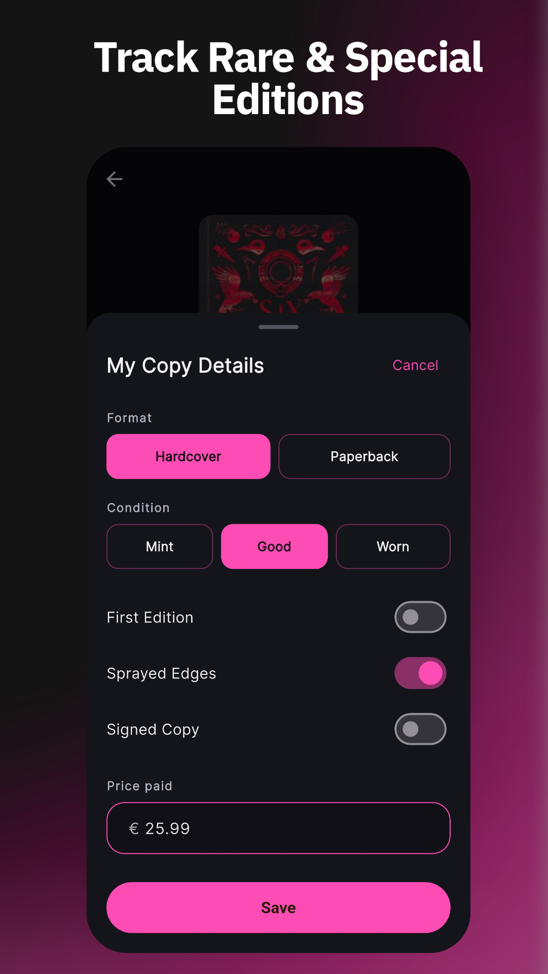 Pookiebase customization screen with accent color picker